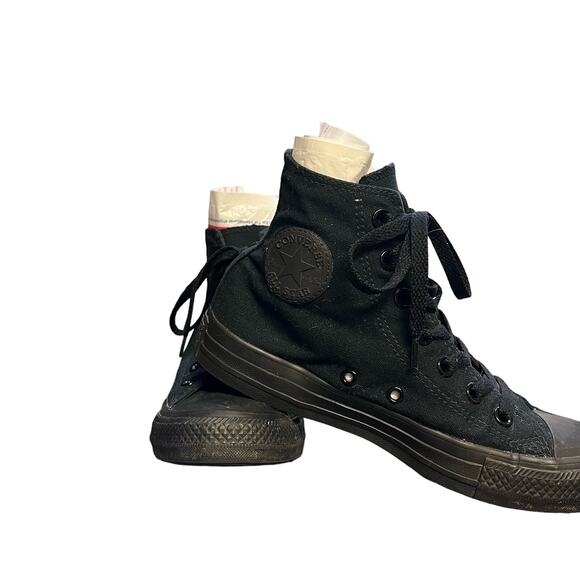 Chuck Taylor Canvas All-Stars
*LIKE NEW
*BLACK ON BLACK color way - Picture 2 of 5